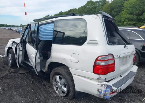 2003 Toyota Land Cruiser from USA, damaged, VIN JTEHT05J732049261